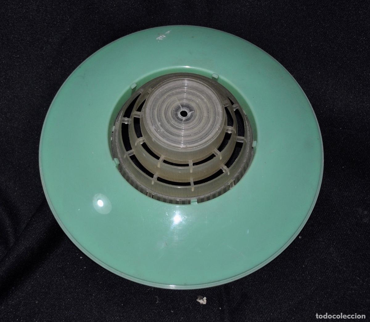 Vintage: Pantalla para fabricar l&aacute;mpara verde - Foto 1