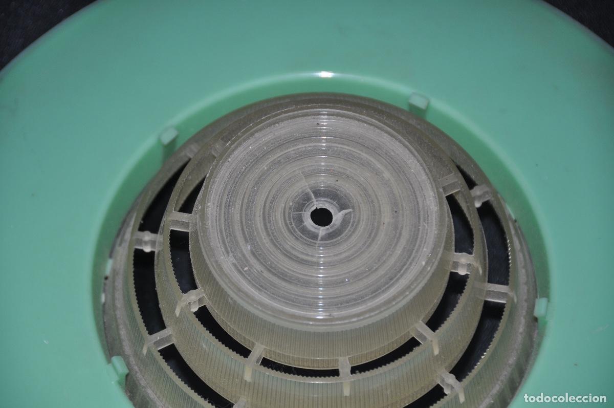 Vintage: Pantalla para fabricar l&aacute;mpara verde - Foto 2
