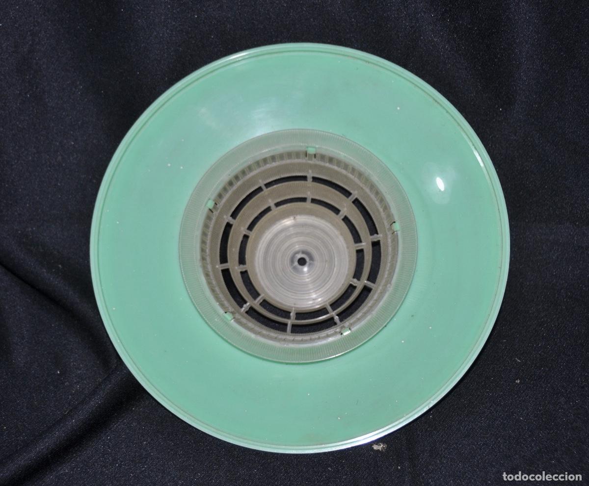 Vintage: Pantalla para fabricar l&aacute;mpara verde - Foto 3