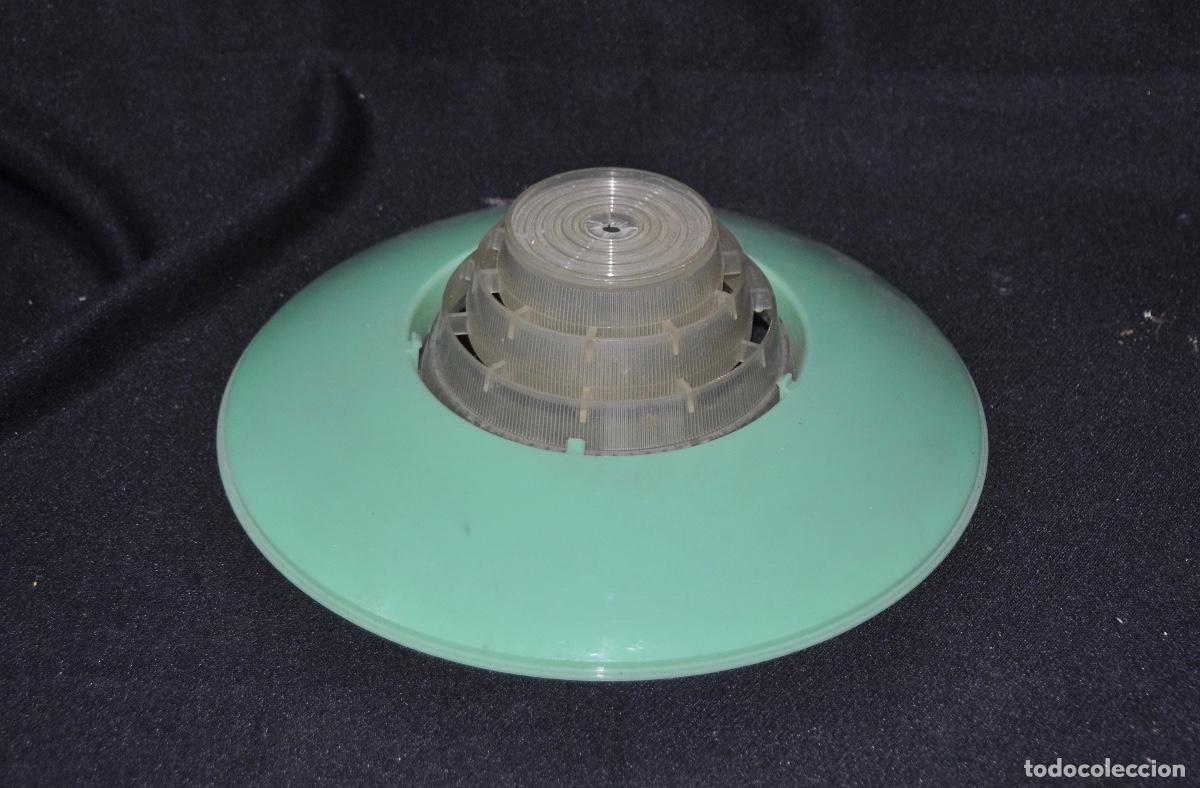 Vintage: Pantalla para fabricar l&aacute;mpara verde - Foto 5
