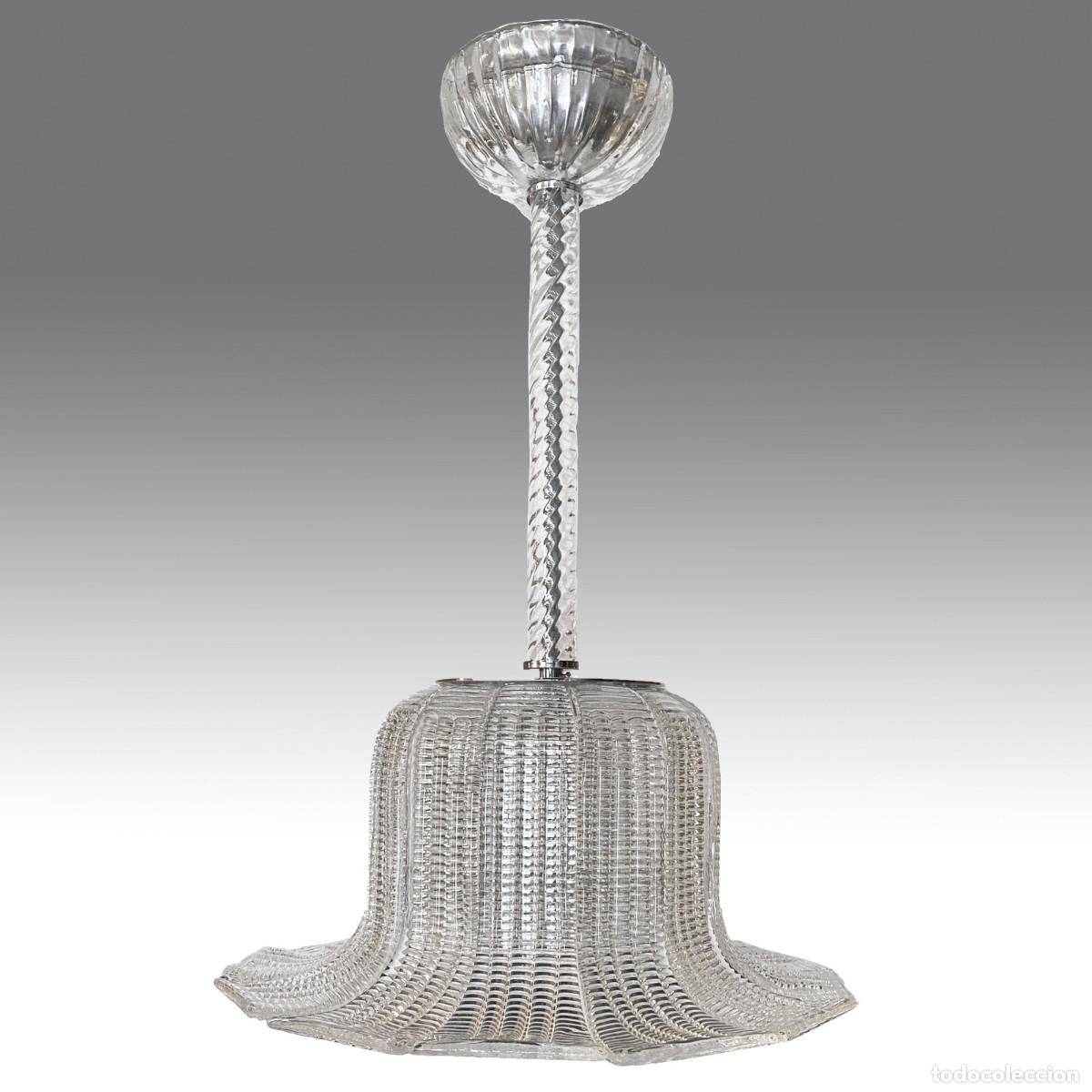 Vintage: LAMPARA DE TECHO EN CRISTAL DE MURANO - Foto 2