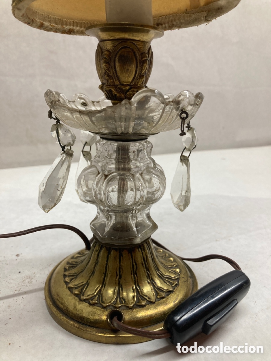 Vintage: L&aacute;mpara mesilla - Foto 4