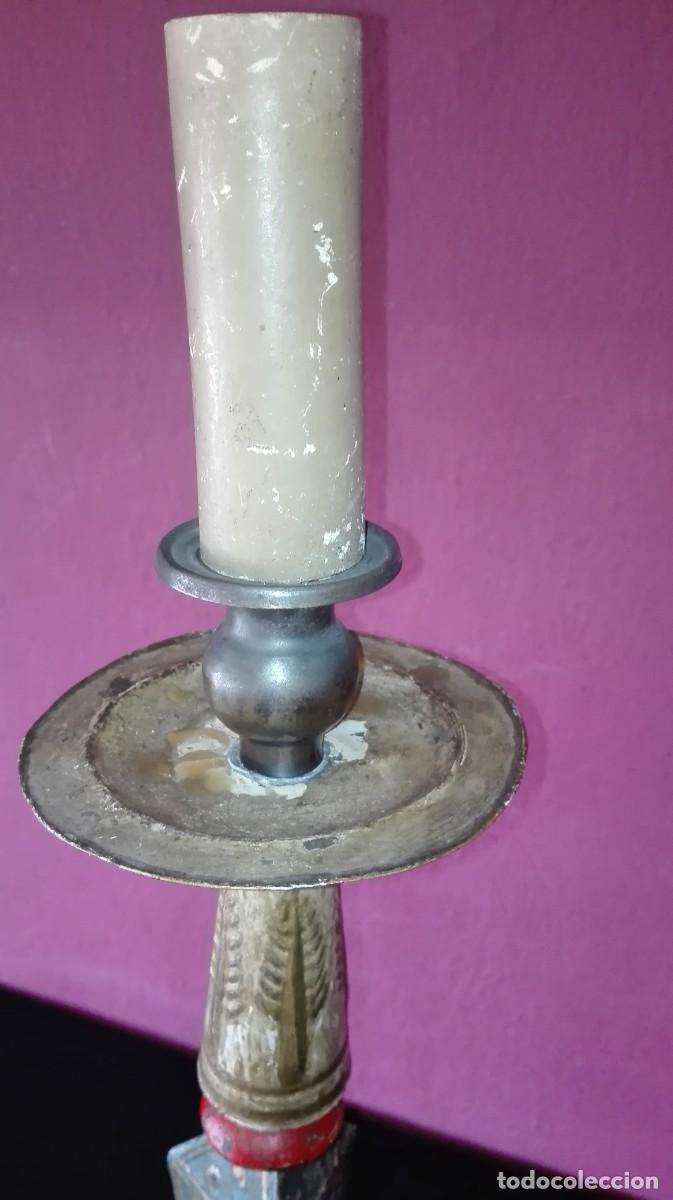 Vintage: LAMPARA METAL PINTADO - Foto 5