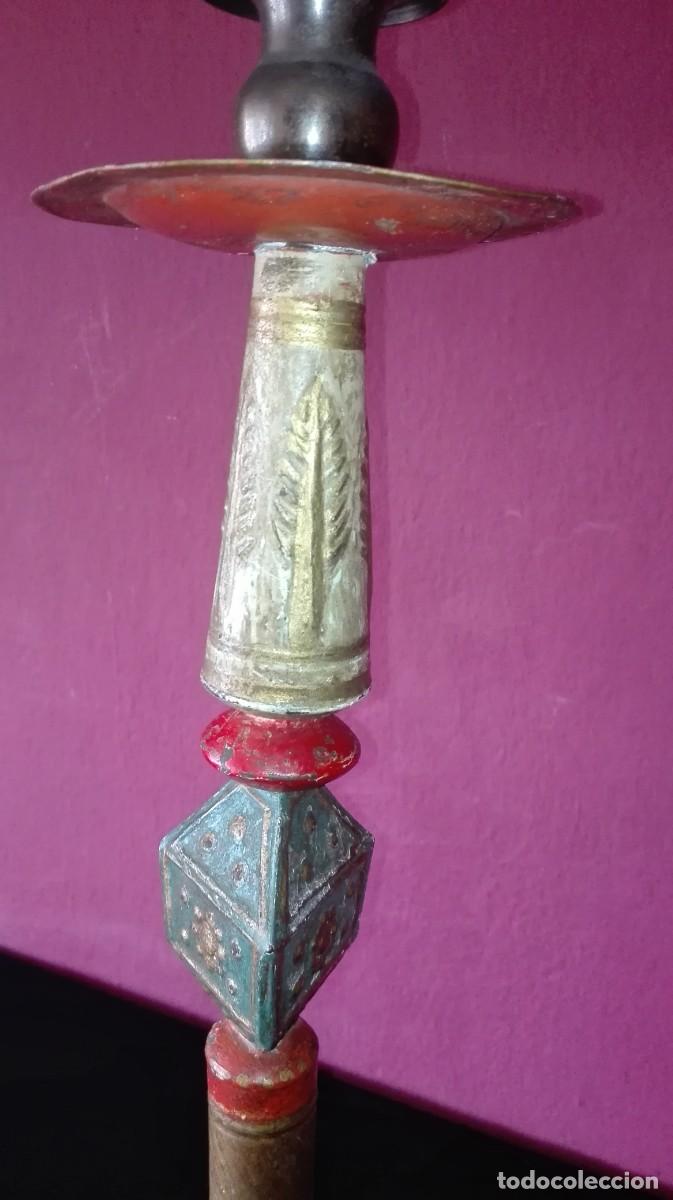 Vintage: LAMPARA METAL PINTADO - Foto 6