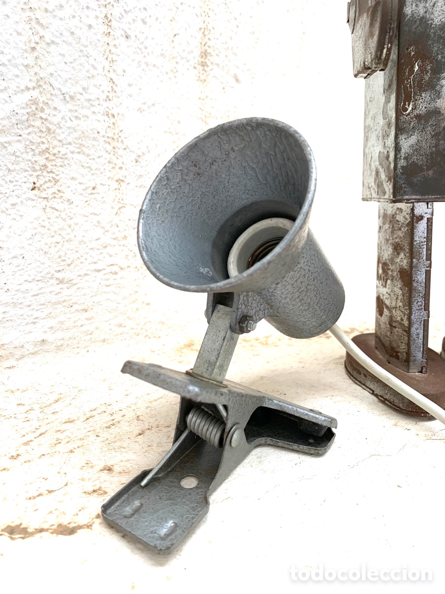 Vintage: FOCO PINZA INDUSTRIAL IEP - Foto 4
