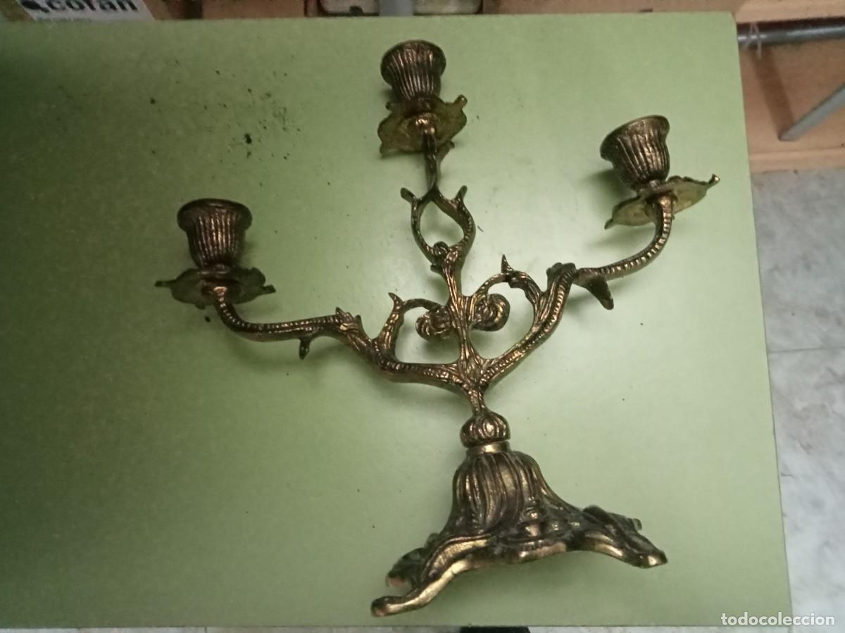 Vintage: relog de sobremesa CON CANDELABROS - Foto 2