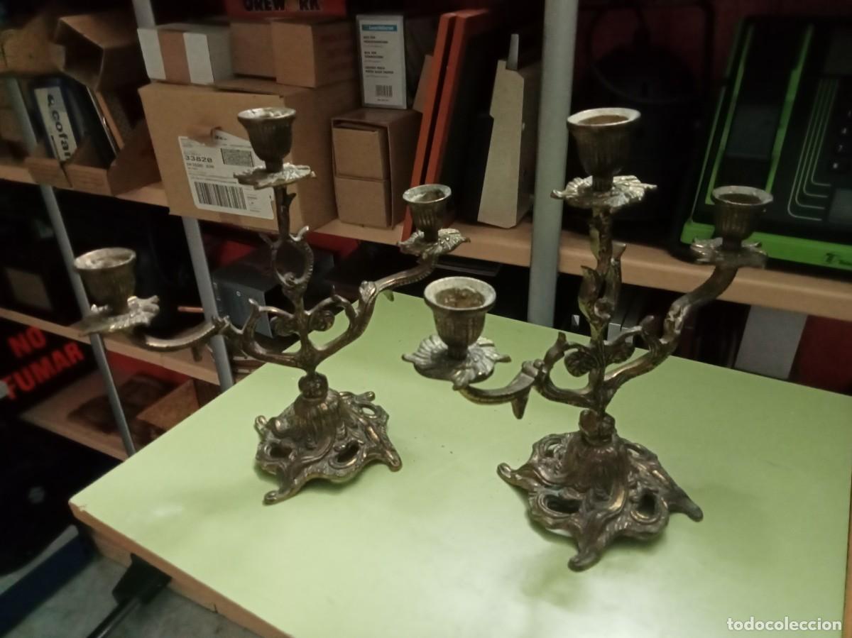 Vintage: relog de sobremesa CON CANDELABROS - Foto 3