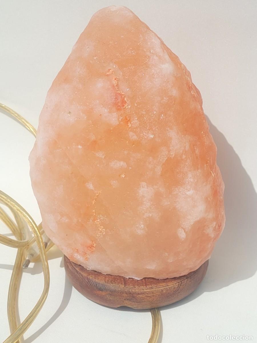 Vintage: Lampara de sal Himalaya, 20cm - Foto 2