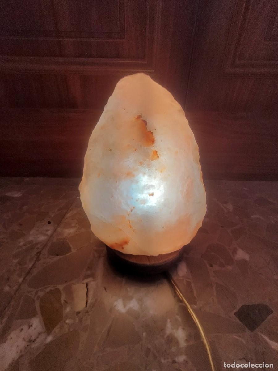 Vintage: Lampara de sal Himalaya, 20cm - Foto 5