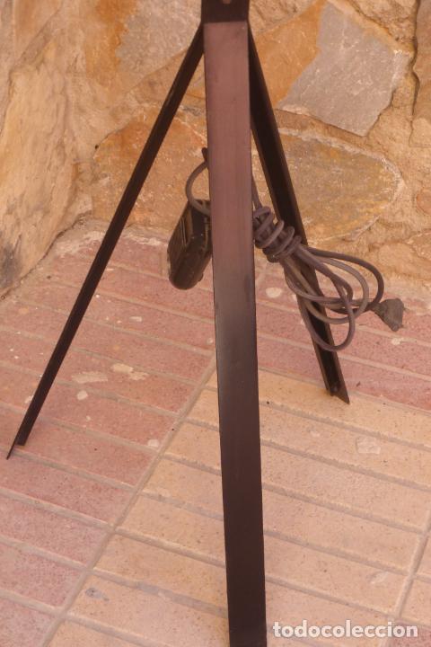 Vintage: lampara proyector de pie con focos dirigibles - Foto 4