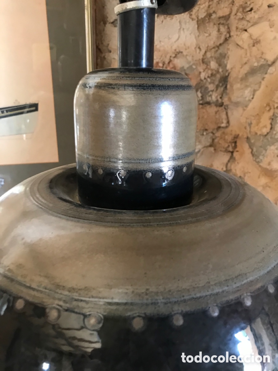 Vintage: L&aacute;mpara cer&aacute;mica porta celi - Foto 9