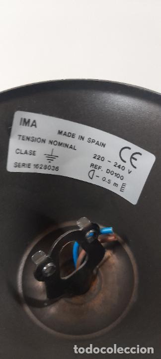 Vintage: PRECIOSA LAMPARA DE TECHO HEXAGONAL - Foto 20