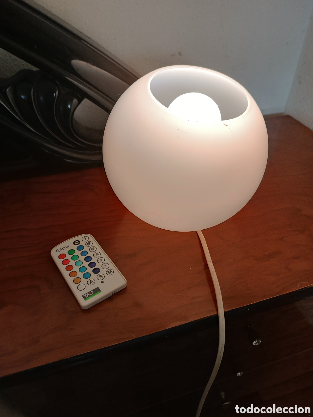 Vintage: Lampara opalina multi color - Foto 5