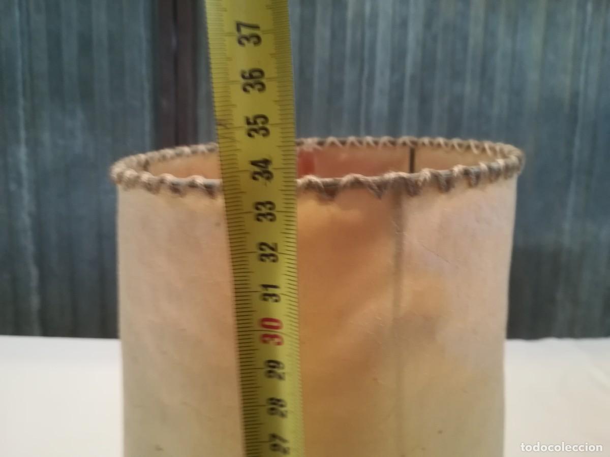 Vintage: LAMPARA MADERA CON PANTALLA - Foto 5