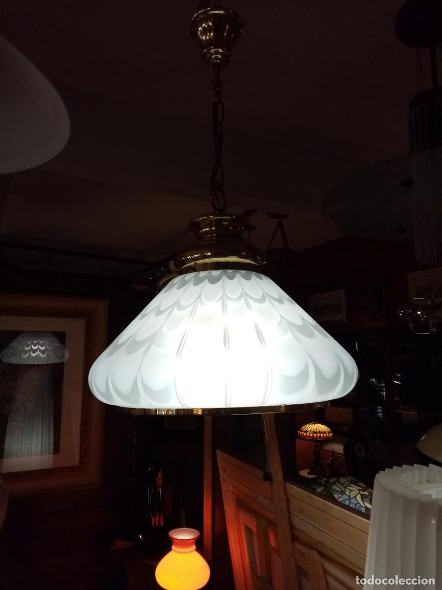 Vintage: lampara de techo-murano- - Foto 2