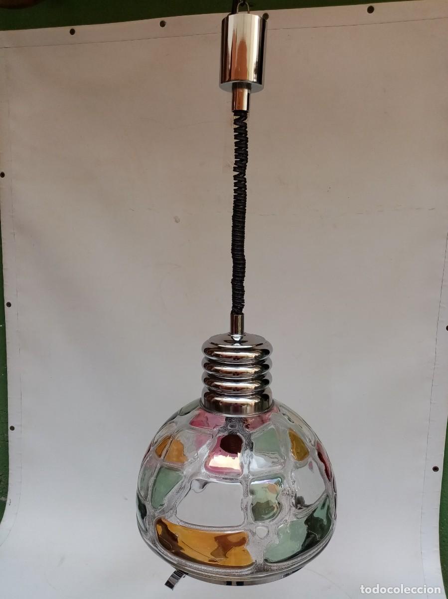 Vintage: lampara de techo-murano- - Foto 1