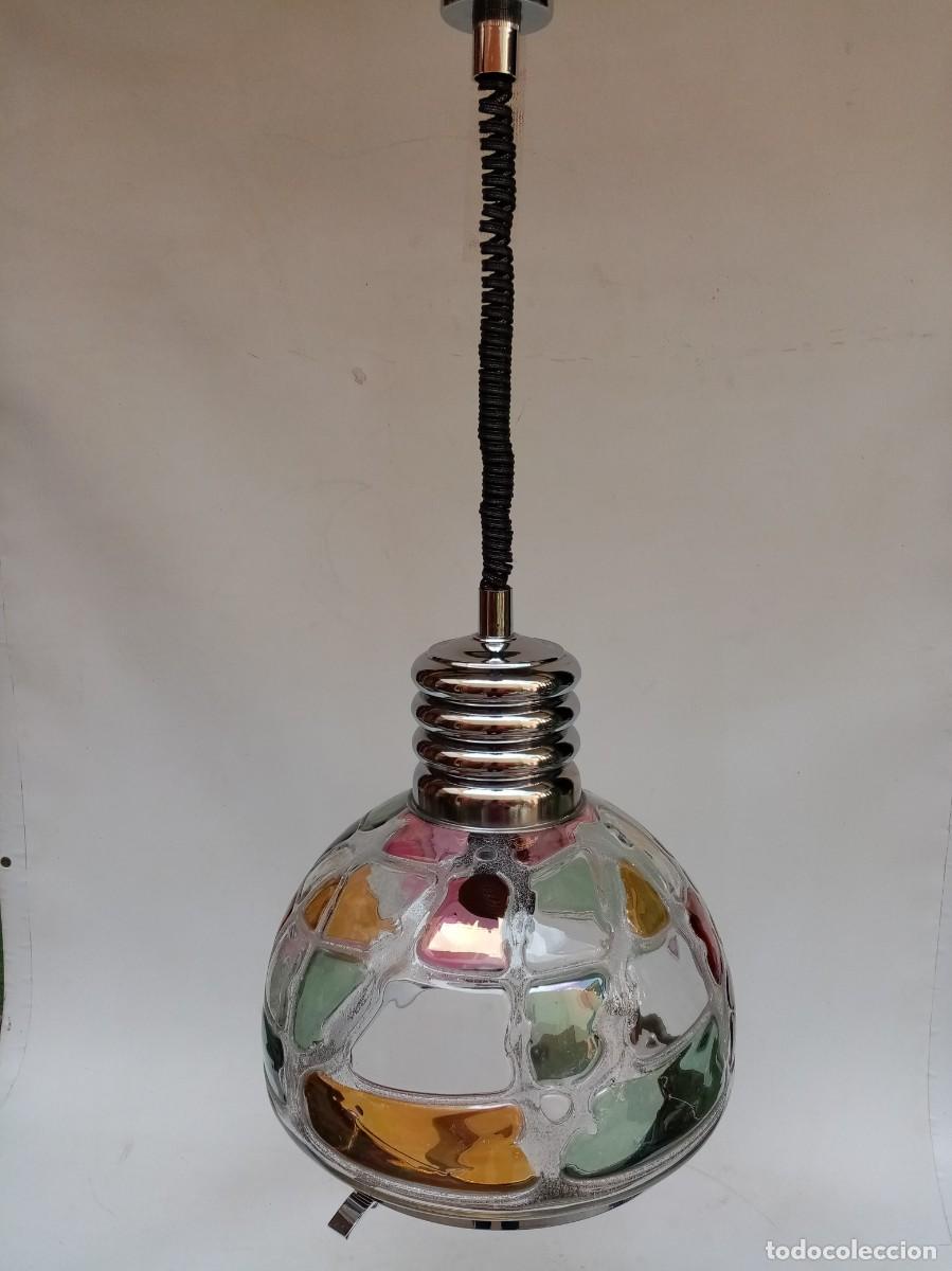 Vintage: lampara de techo-murano- - Foto 4