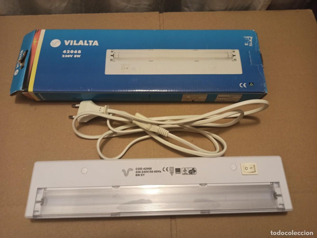 Vintage: Pantalla o regleta fluorescente. - Foto 1
