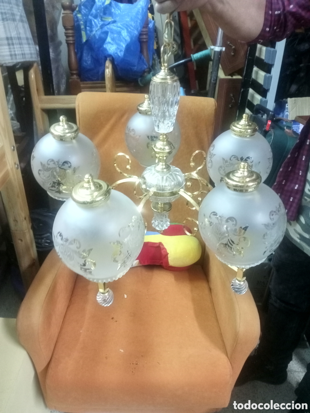 Vintage: Lampa vitage en buen estado - Foto 3