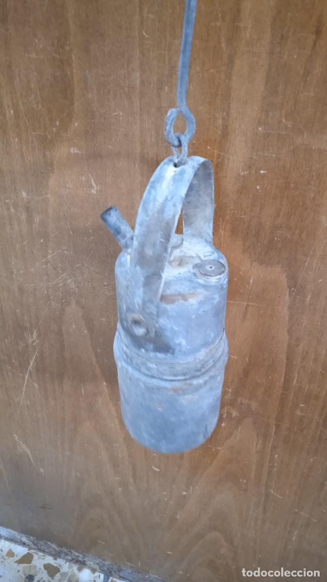 Vintage: L&Aacute;MPARA DE CARBURO - Foto 3