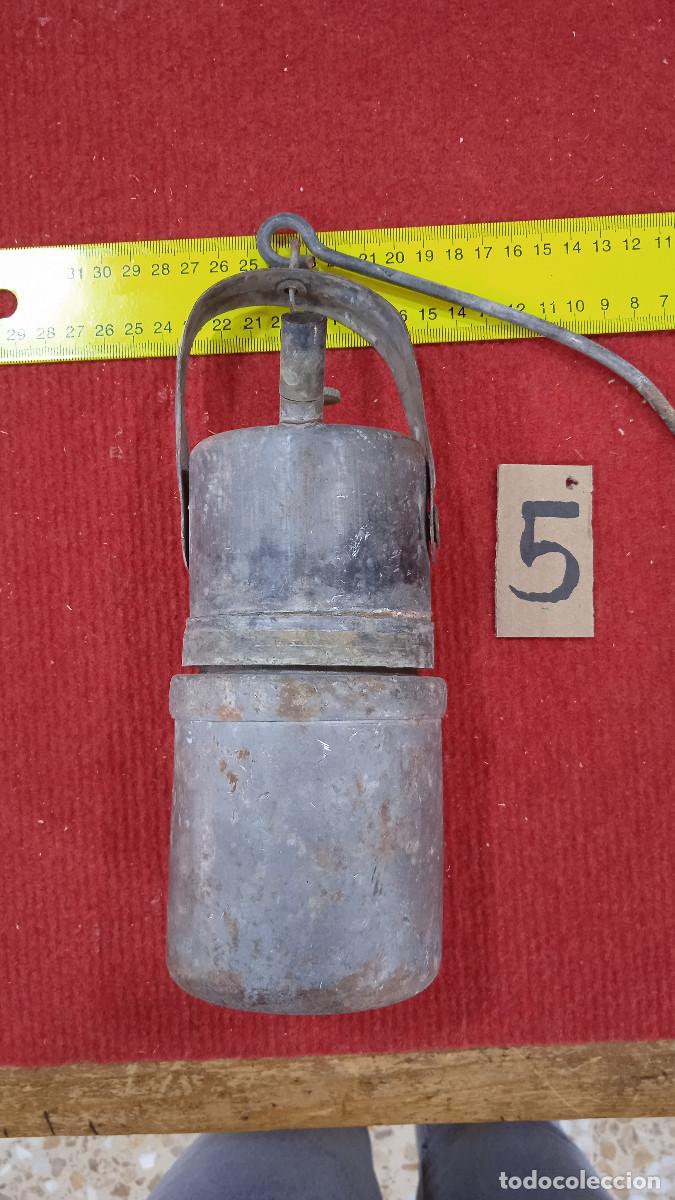 Vintage: L&Aacute;MPARA DE CARBURO - Foto 5
