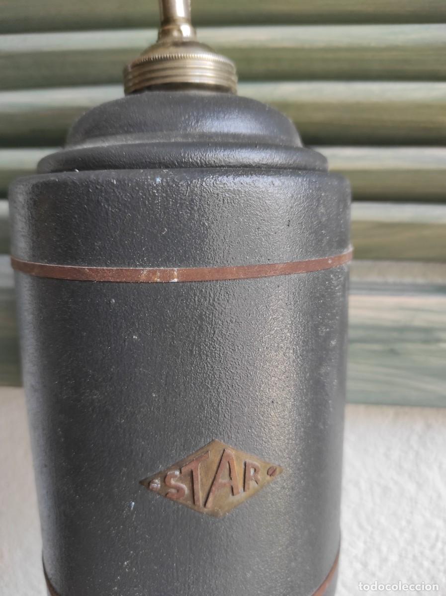 Vintage: Lampara foco industrial - Foto 2