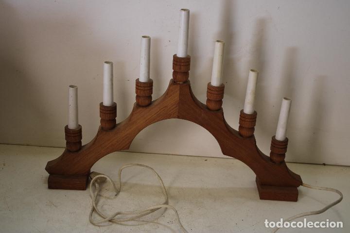 Vintage: lampara candelabro sueco candlestick chistmas - Foto 2