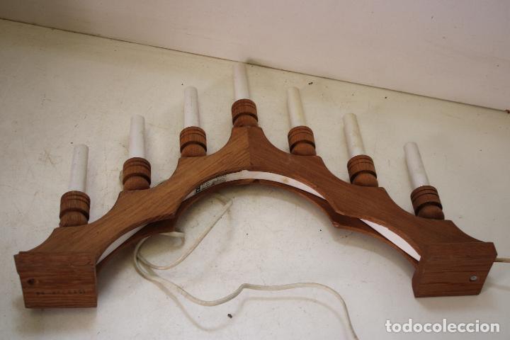 Vintage: lampara candelabro sueco candlestick chistmas - Foto 3