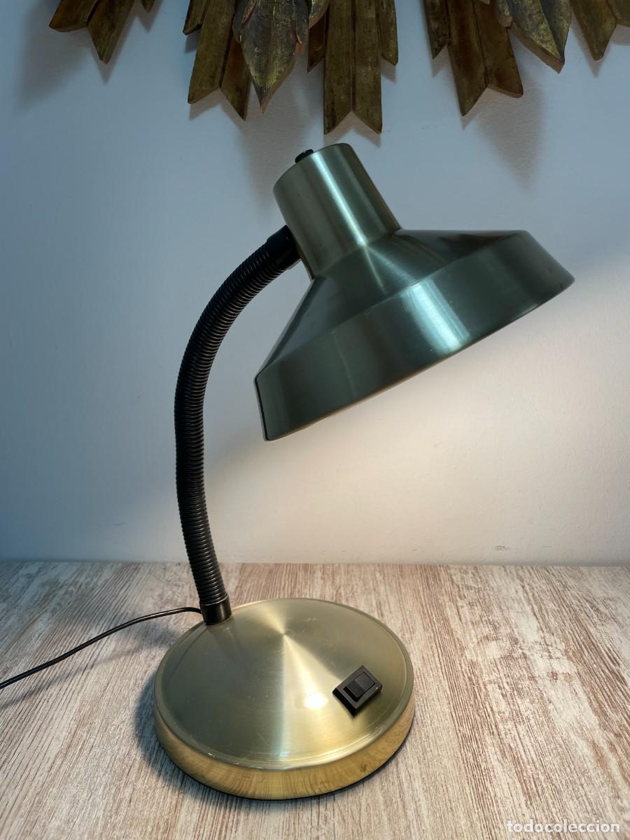 Vintage: LAMPARA FLEXO DORADO - Foto 3