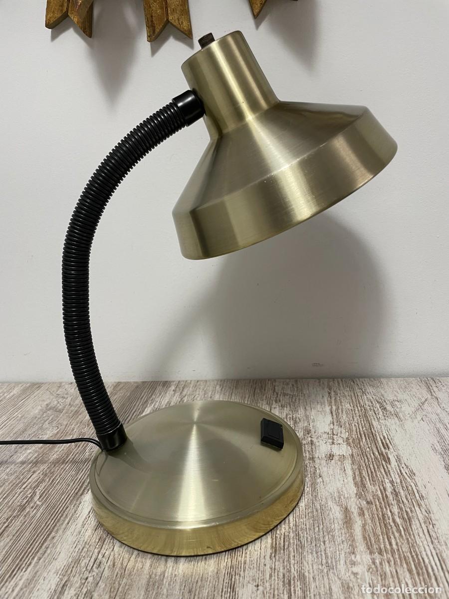 Vintage: LAMPARA FLEXO DORADO - Foto 6