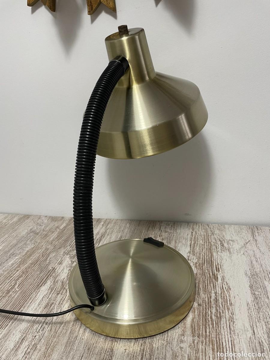 Vintage: LAMPARA FLEXO DORADO - Foto 8