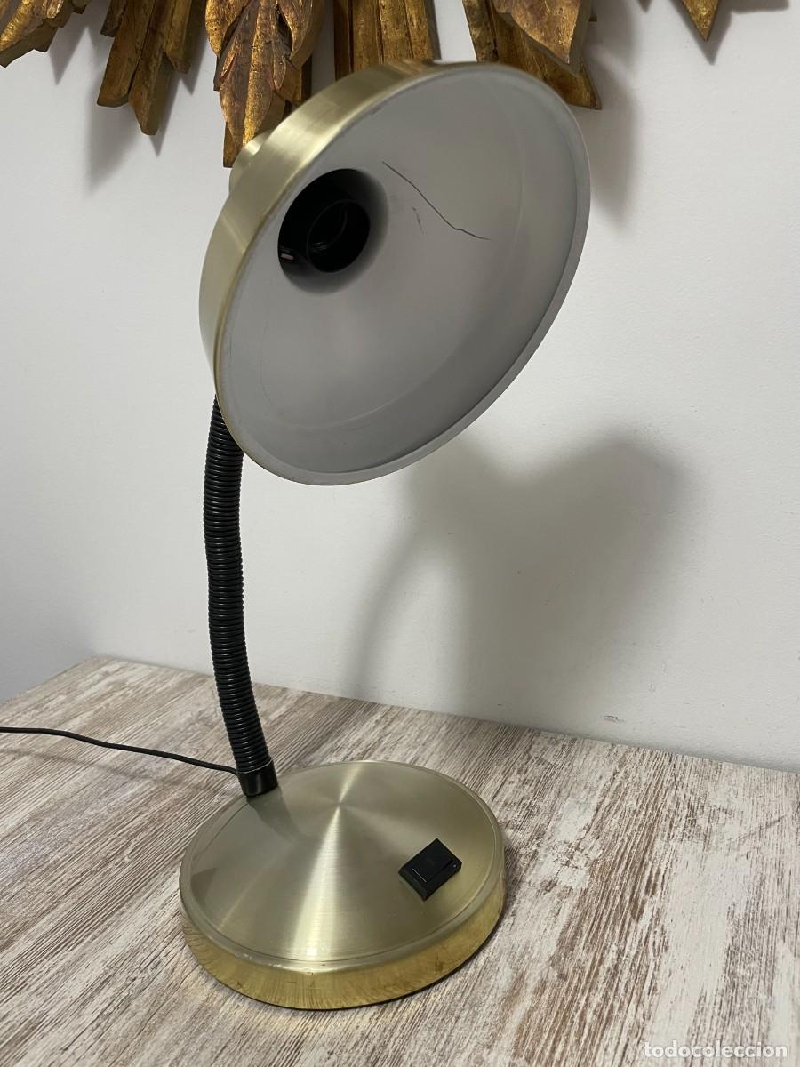 Vintage: LAMPARA FLEXO DORADO - Foto 9
