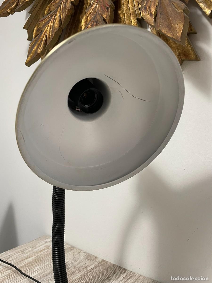 Vintage: LAMPARA FLEXO DORADO - Foto 12
