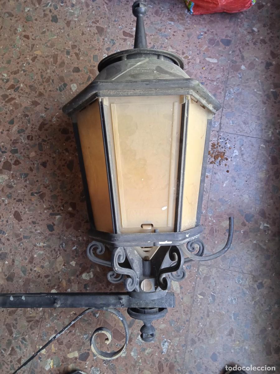 Vintage: Farola de forja - Foto 2