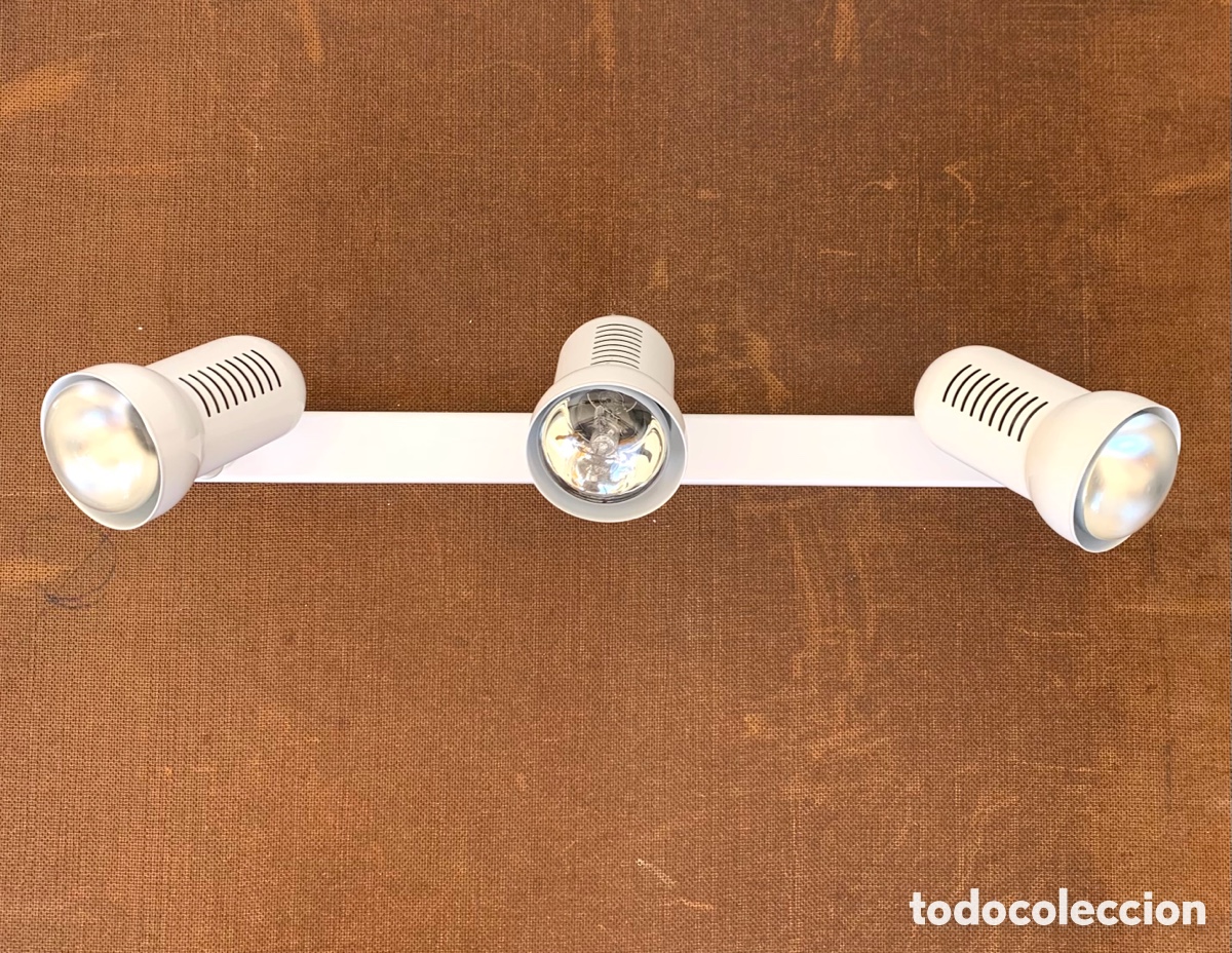 Vintage: REGLETA CON TRES FOCOS - Foto 7