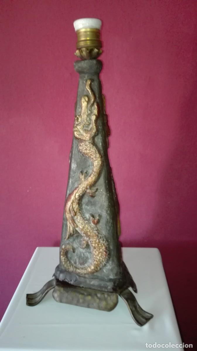 Vintage: LAMPARA DRAGON PIRAMIDAL - Foto 1