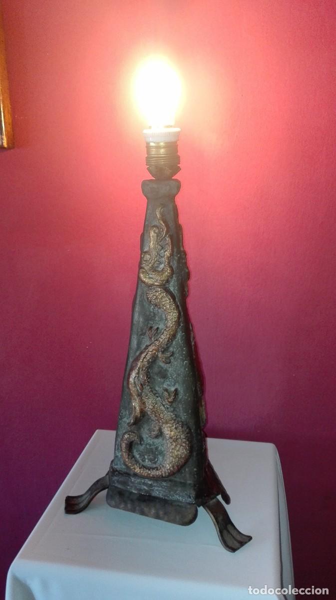 Vintage: LAMPARA DRAGON PIRAMIDAL - Foto 2