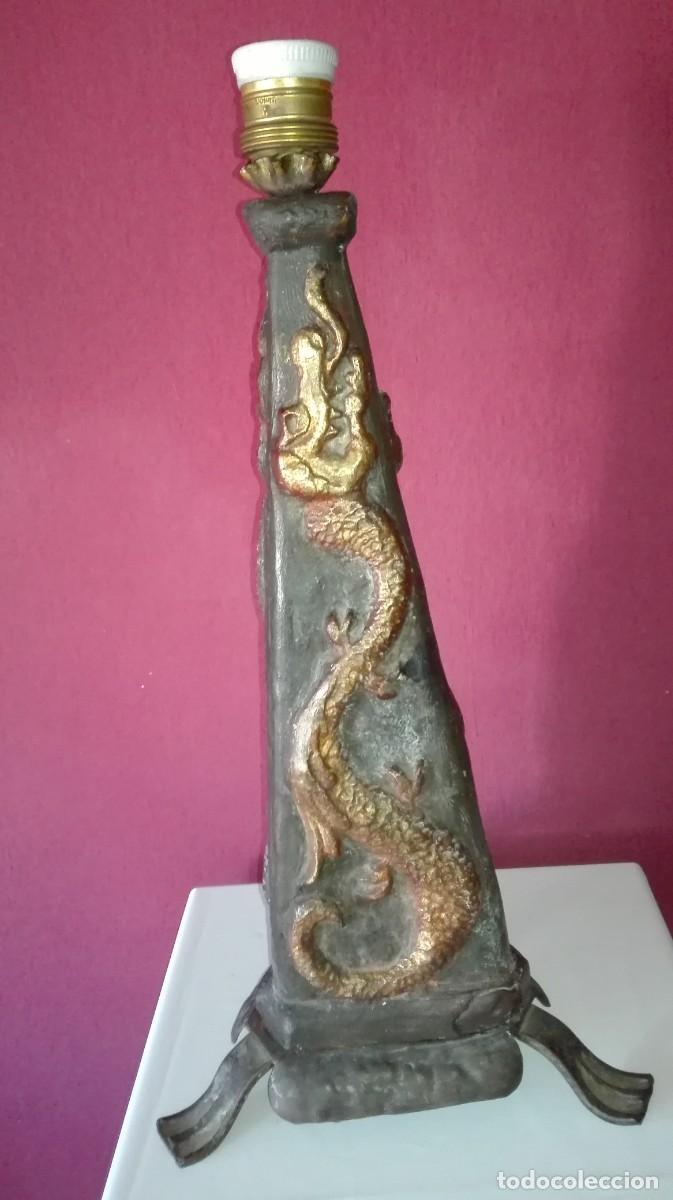 Vintage: LAMPARA DRAGON PIRAMIDAL - Foto 3