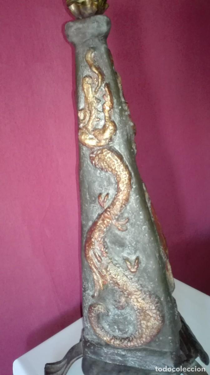 Vintage: LAMPARA DRAGON PIRAMIDAL - Foto 7