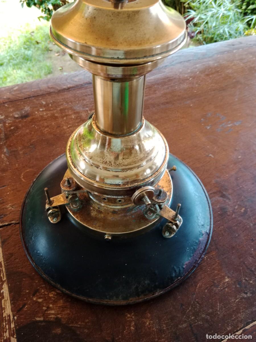 Vintage: Lampara de barco de lat&oacute;n de techo - Foto 4