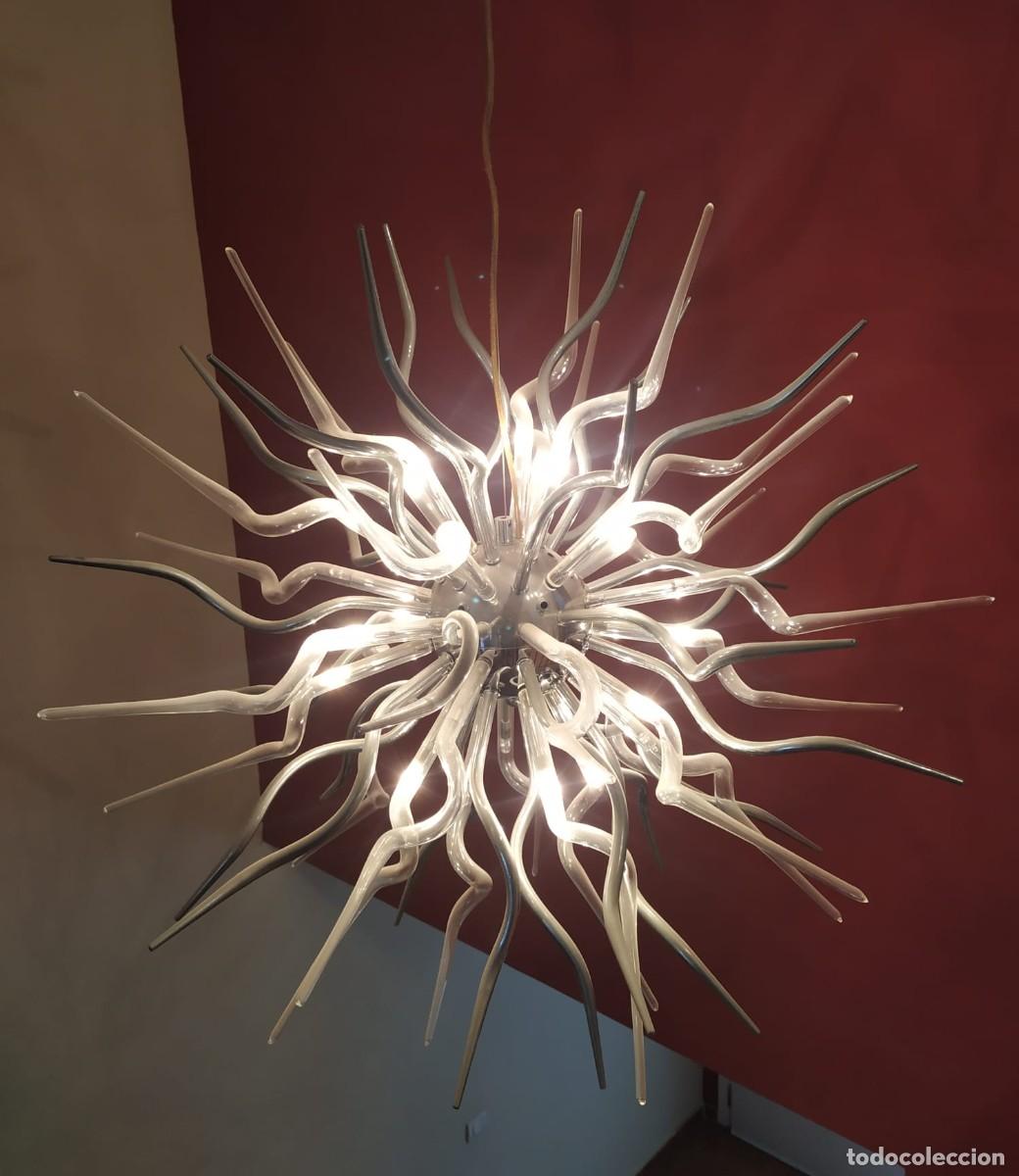 Vintage: L&aacute;mpara de techo de dise&ntilde;o. Esfera solar - Foto 2
