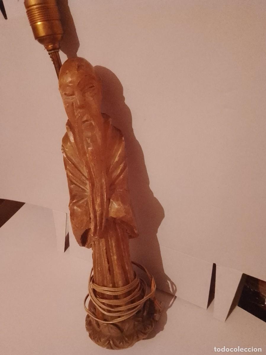 Vintage: Lampara de m&aacute;rmol rrareza - Foto 3
