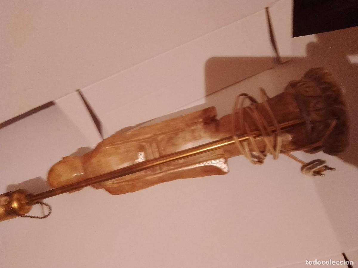 Vintage: Lampara de m&aacute;rmol rrareza - Foto 8