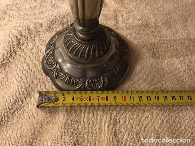 Vintage: CANDELABRO PLATEADO. Vintage - Foto 3