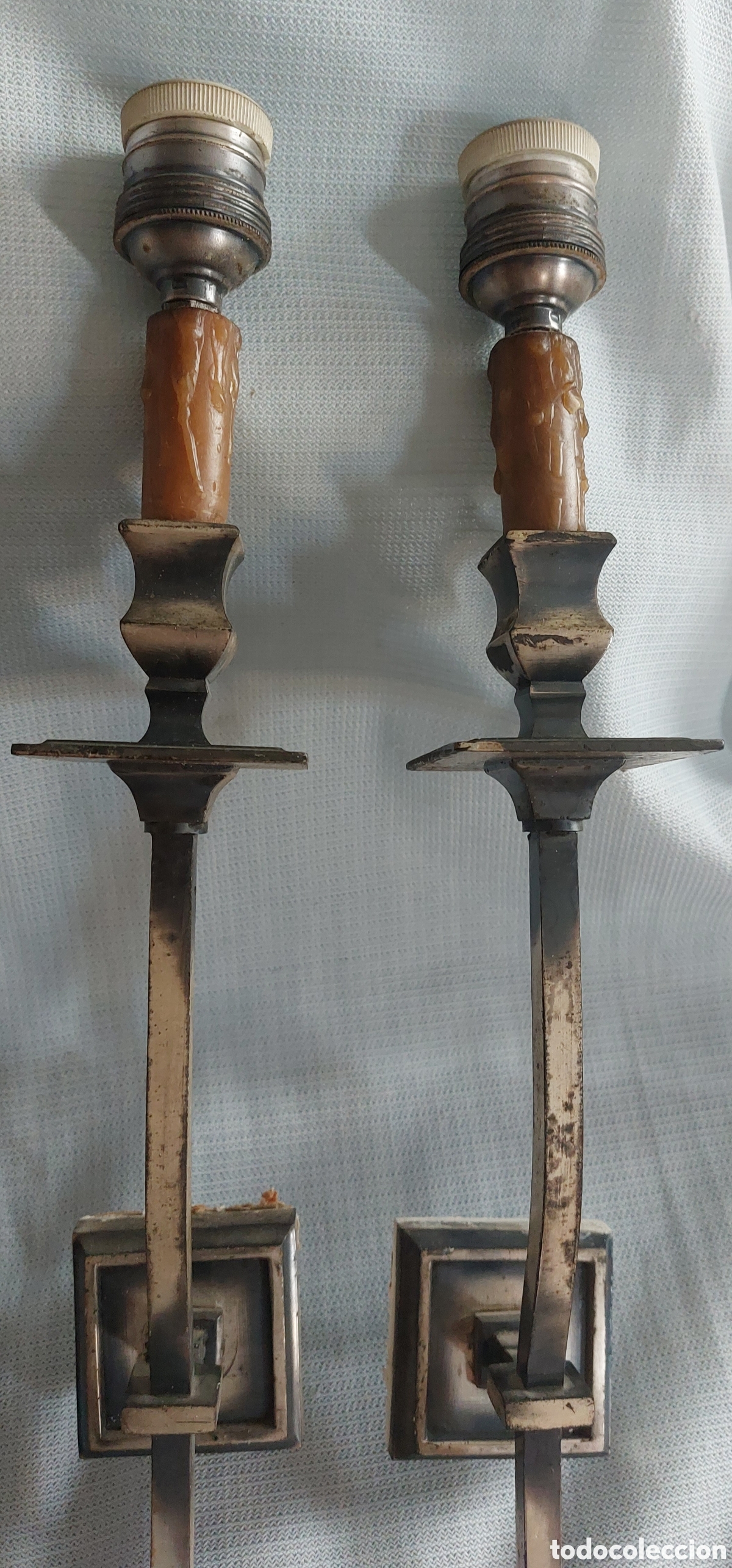 Vintage: APLIQUES DE PARED - Foto 3