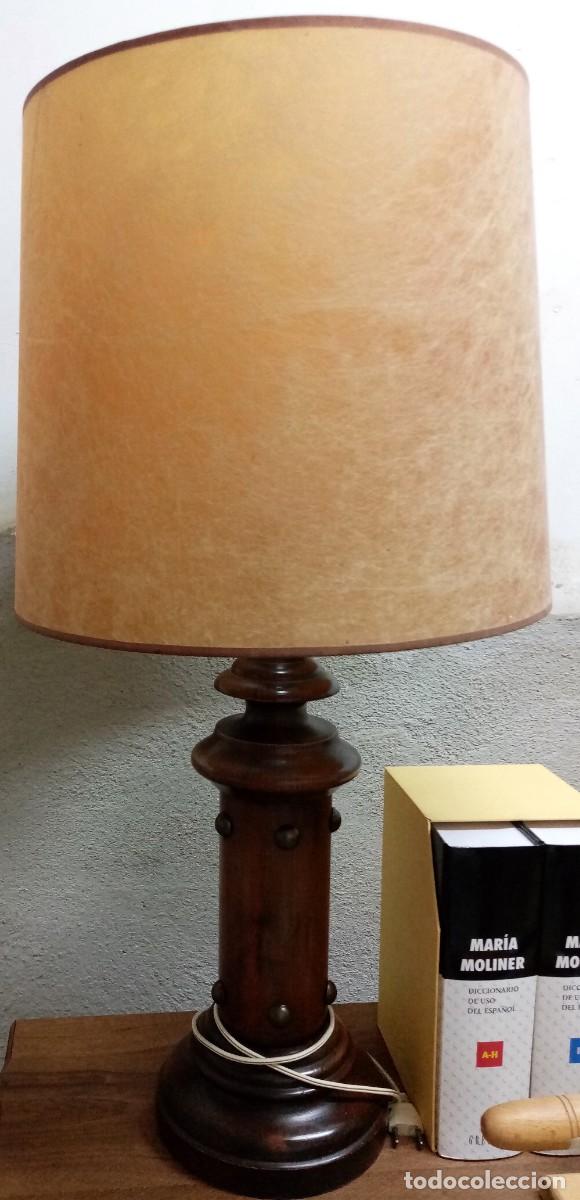 Vintage: L&aacute;mpara de mesa estilo retro - Foto 1