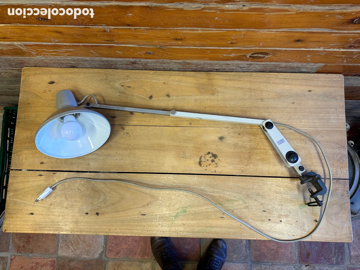 Vintage: Lampara Flexo industrial vintage extensible - Foto 6
