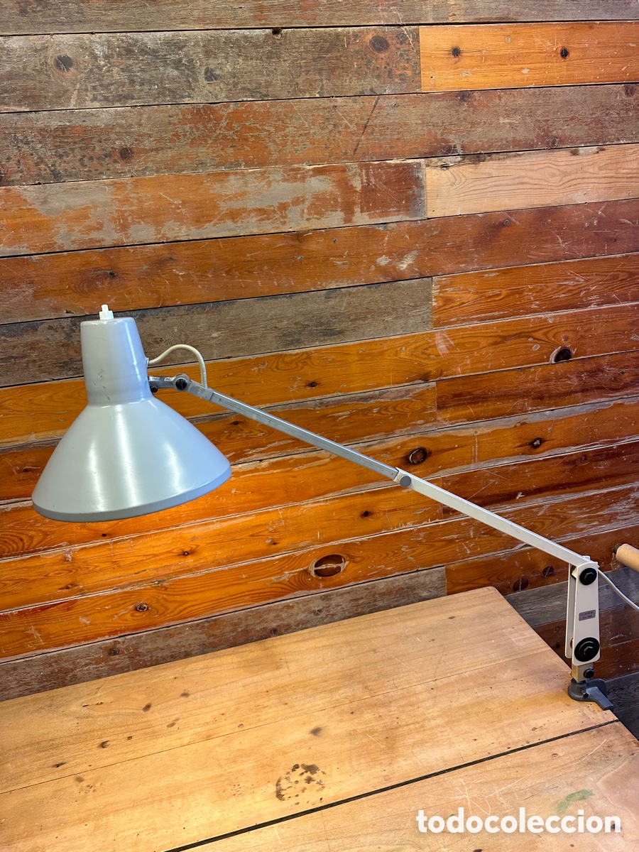Vintage: Lampara Flexo industrial vintage extensible - Foto 9