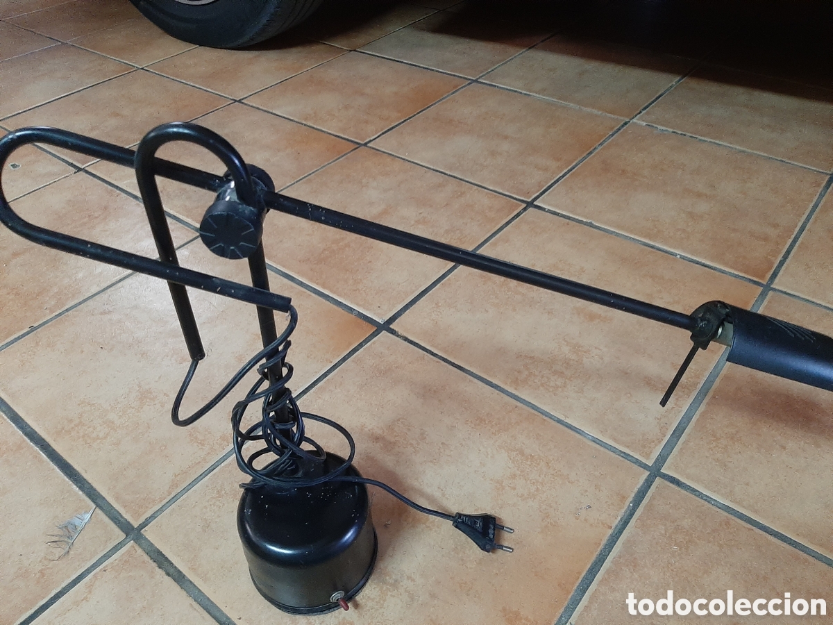 Vintage: LAMPARA DE ESCRITORIO ARTICULADA MB - Foto 3