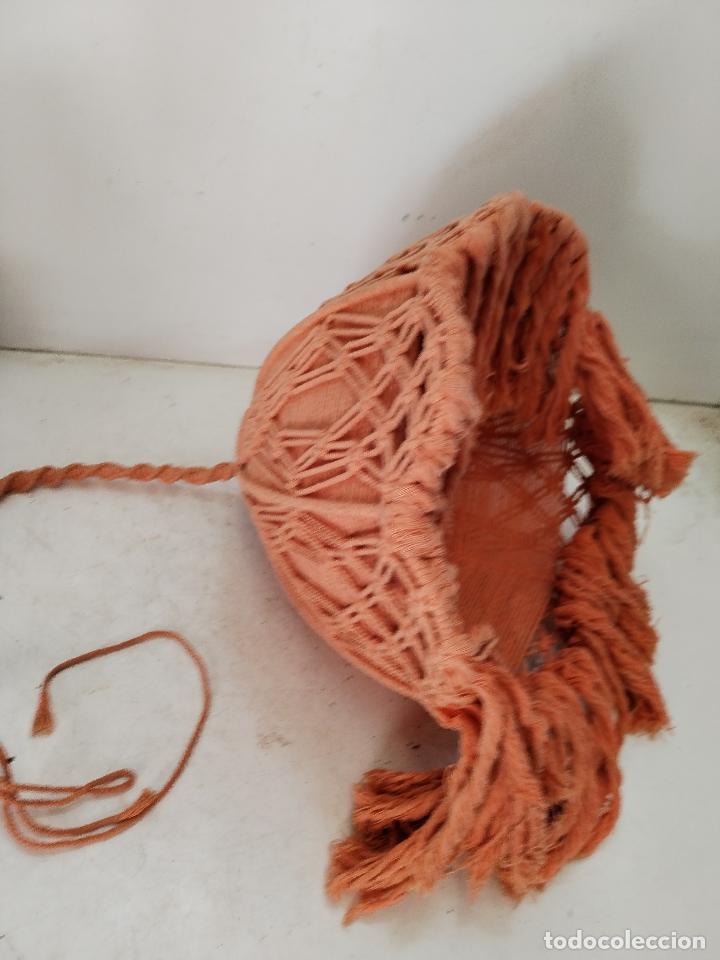 Vintage: lampara crochet ganchillo - Foto 4